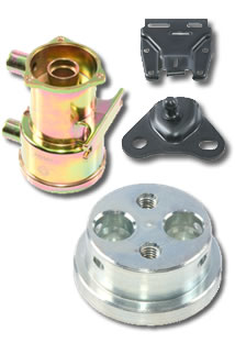 alkaline zinc plating and chromate top coating